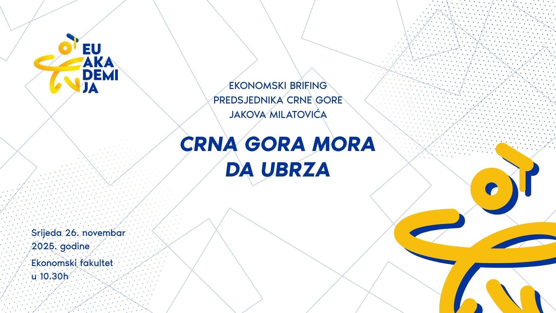 Milatović sjutra o rastu cijena, padu konkurentnosti domaće proizvodnje...