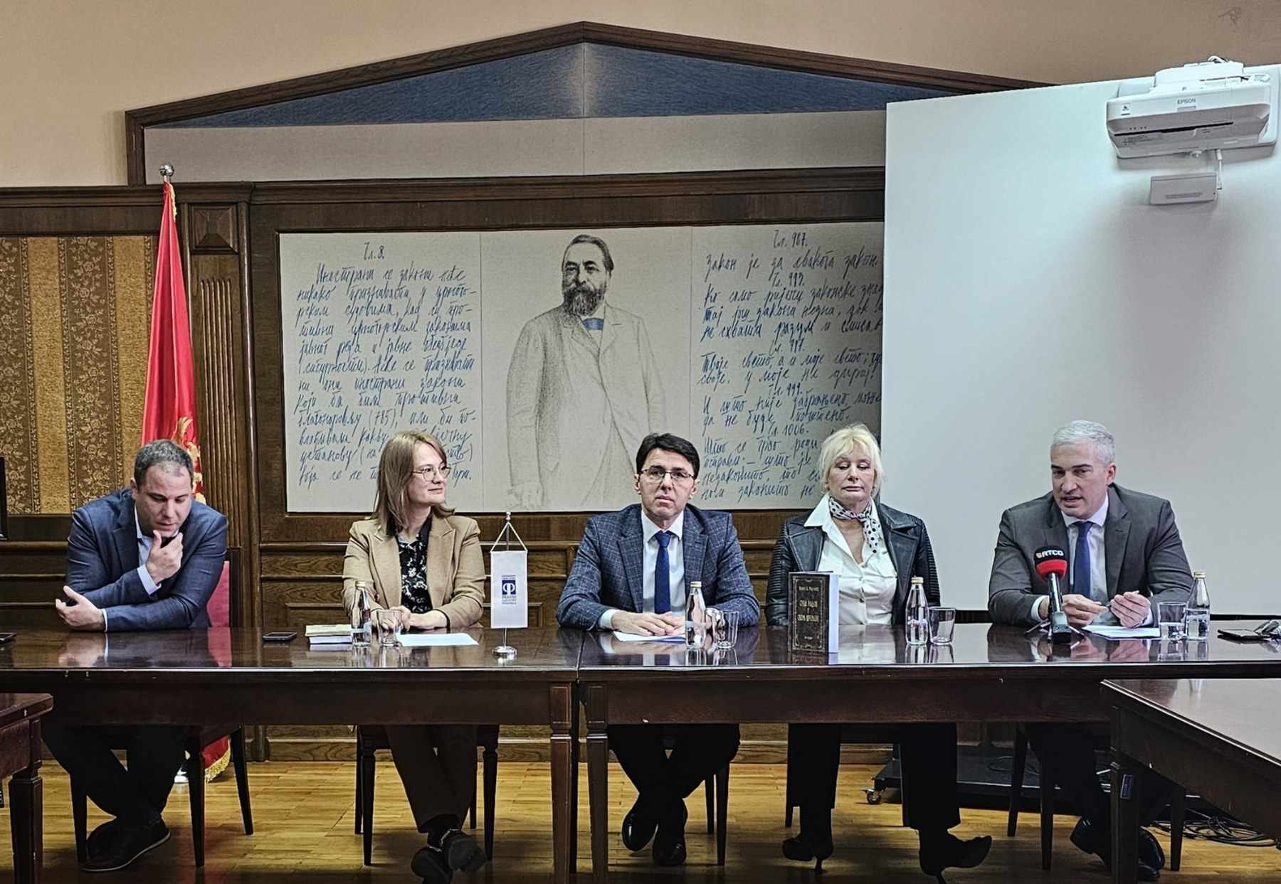 Održano predavanje "Sula, sudija i pravednik - nastanak i razvoj crnogorskog prirodnog prava"