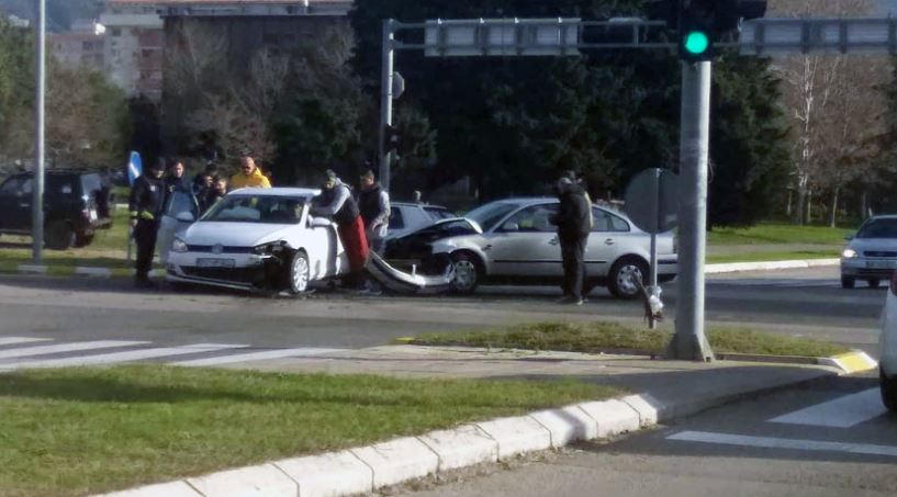 Saobraćajna nezgoda u Baru