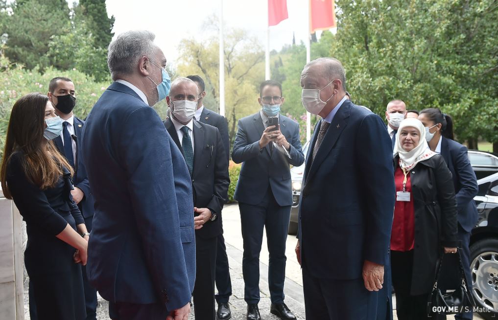 Krivokapić ugostio Erdogana: Posebna veza dvije države brojna dijaspora koja živi u Turskoj