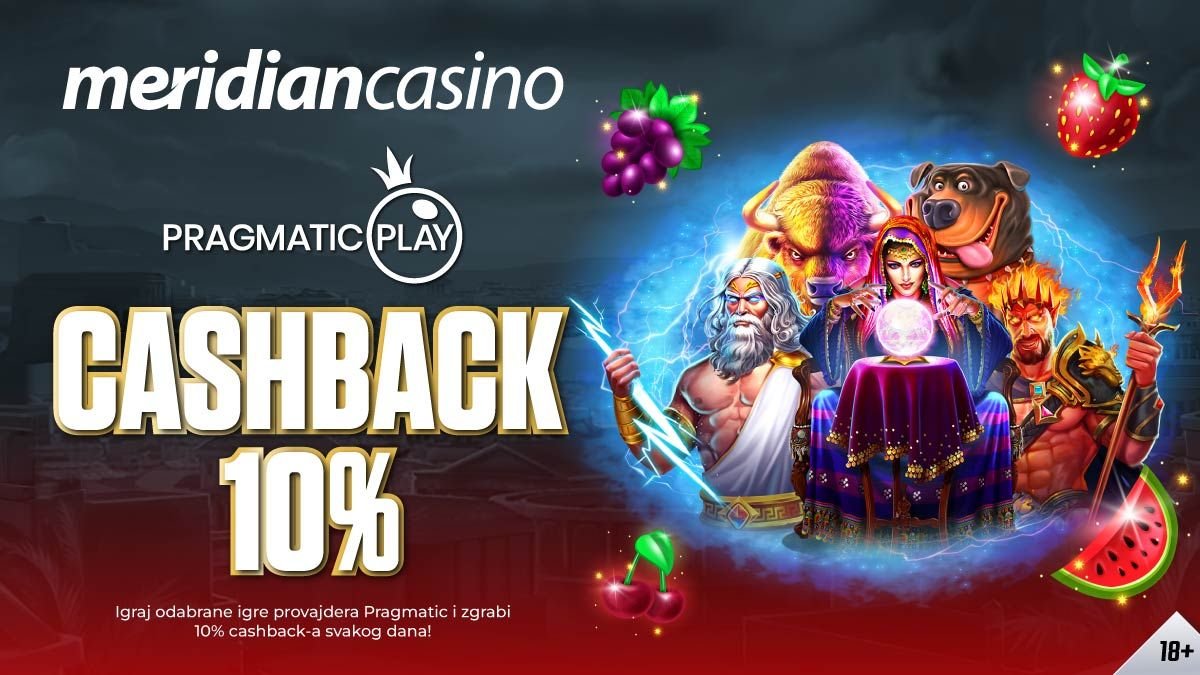 Spinuj bez stresa: Osvoji 10% cashbacka svakodnevno!