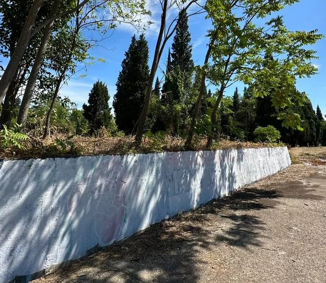 Podgorica: Prekrečen grafit na kome je pisalo "Kad se vojska na Kosovo vrati"