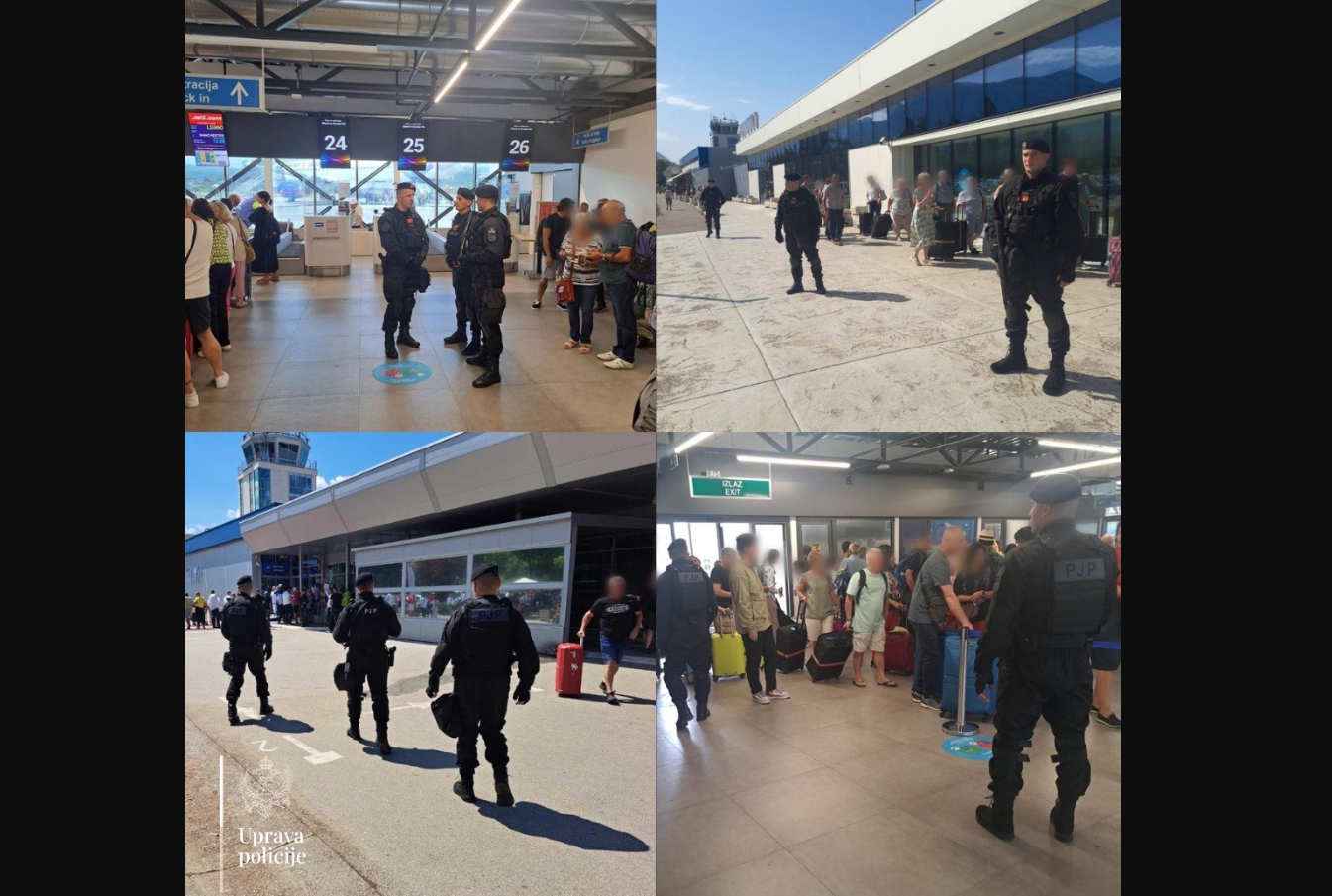 Pojačane bezbjednosne mjere na Aerodromu Tivat