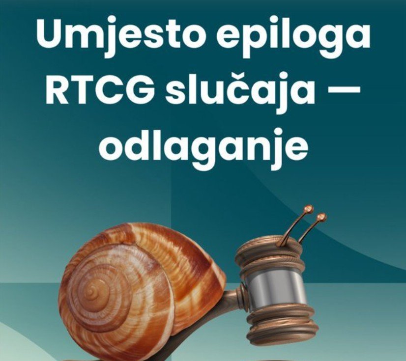 CGO: Odlaganja suđenja članovima Savjeta RTCG suprotno je očekivanjima iz posljednjeg nezvaničnog dokumenta Evropske komisije