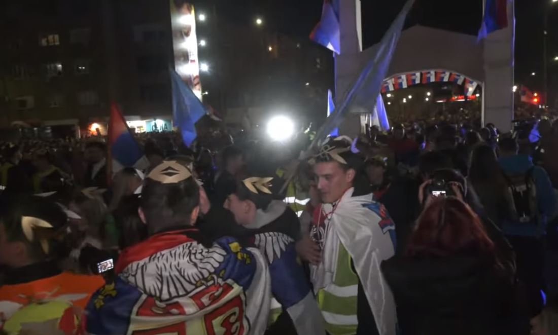 Srbija: Hiljade građana na dočeku studenata koji su pješačili do Niša