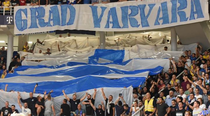 Spektakl u "Morači": Sjajno otvaranje meča Budućnost Voli - Zvezda