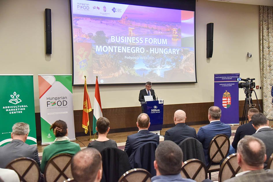 Poslovni forum Crna Gora – Mađarska: Prehrambena industrija posvećena kvalitetu
