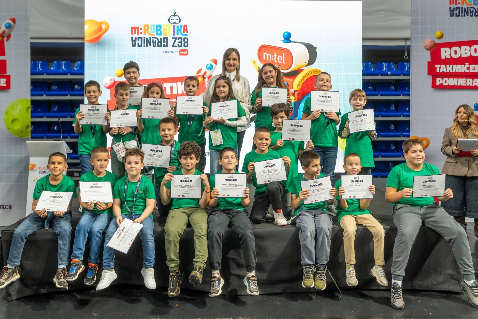Održano veliko finale Mtelovog takmičenja u robotici "m:Robotika bez granica"