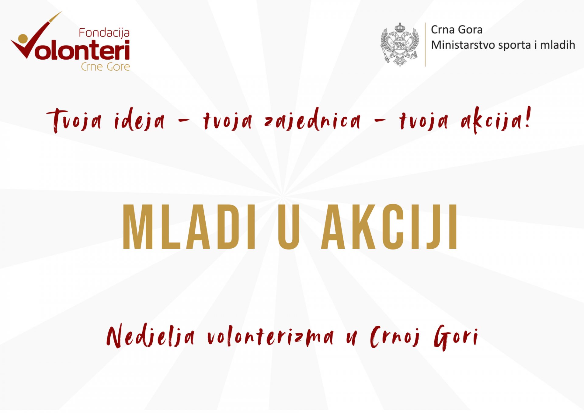 Nedjelja volonterizma u Crnoj Gori