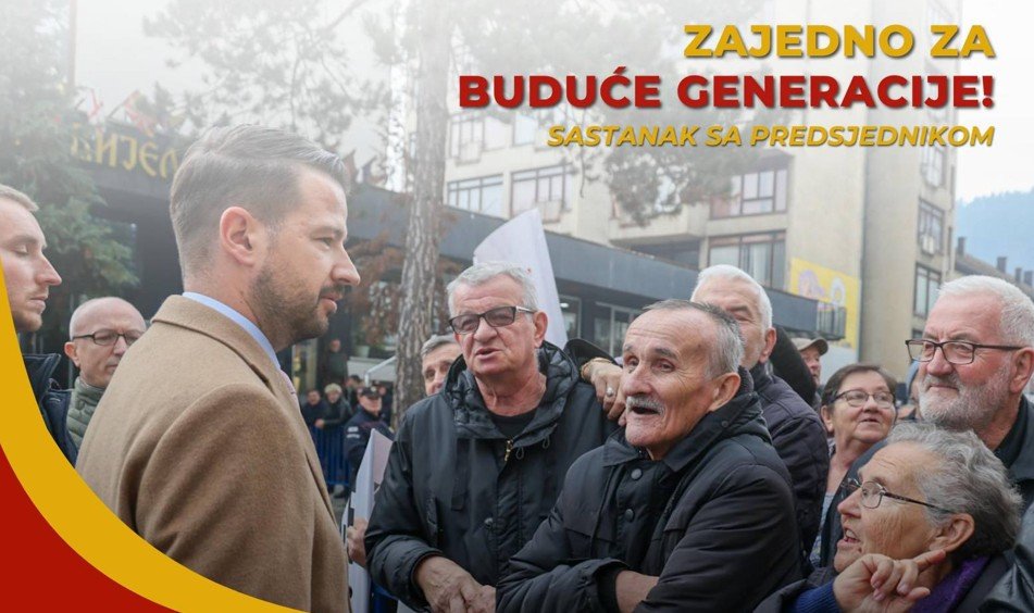 Milatović sjutra u Danilovgradu na sastanku sa građanima