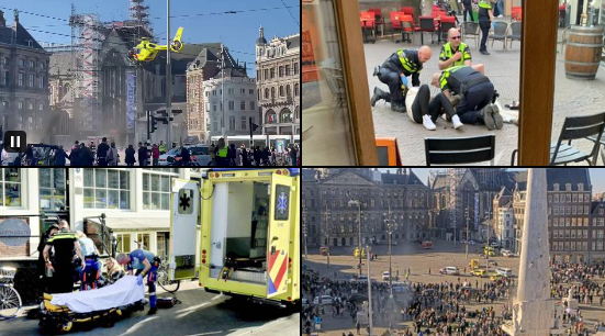 Napad u Amsterdamu, najmanje pet ljudi izbodeno, napadač uhapšen