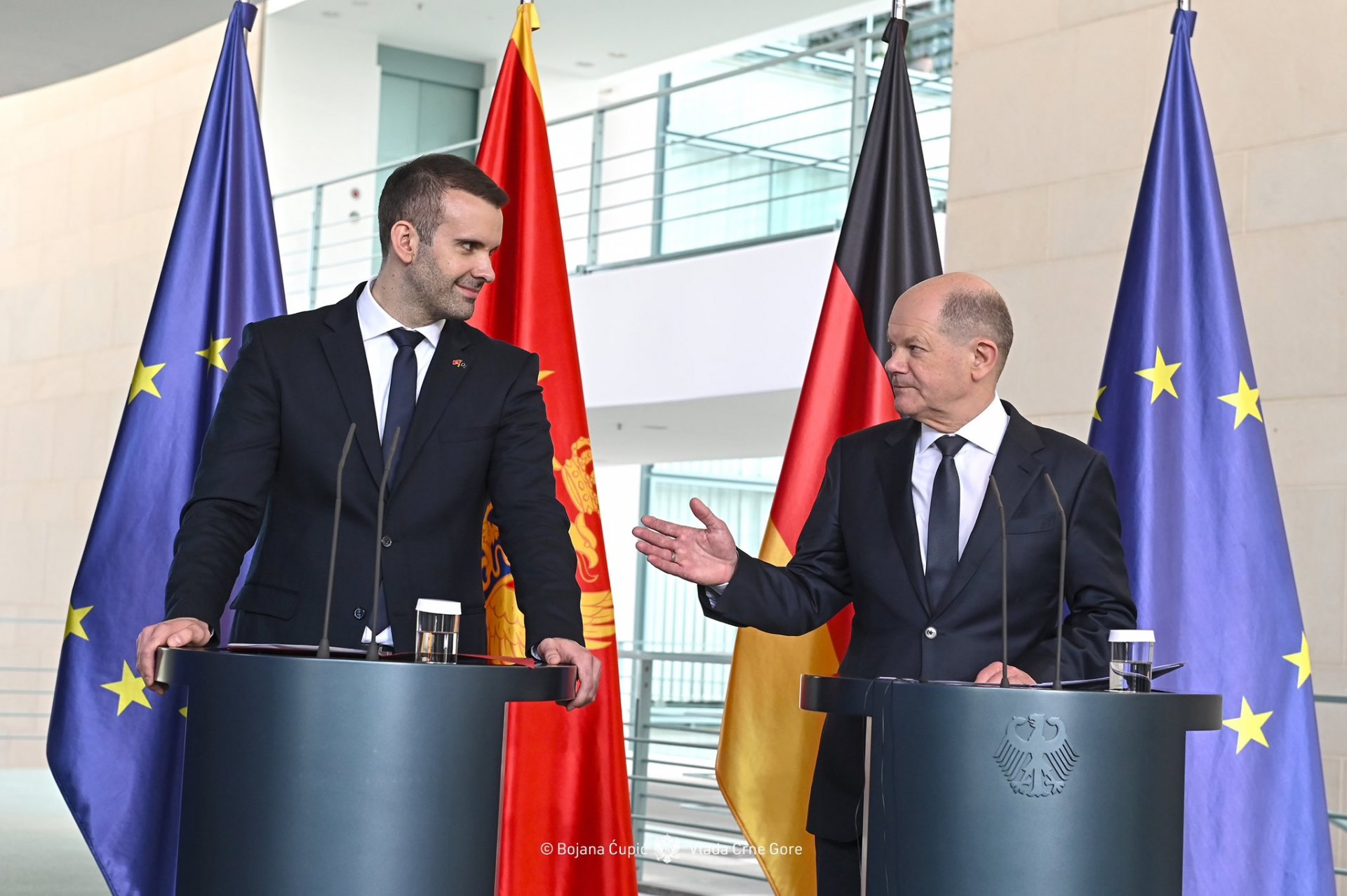 Spajić: Crna Gora ima sad i zvanično punu podršku Njemačke da postane 28. članica EU do 2028.