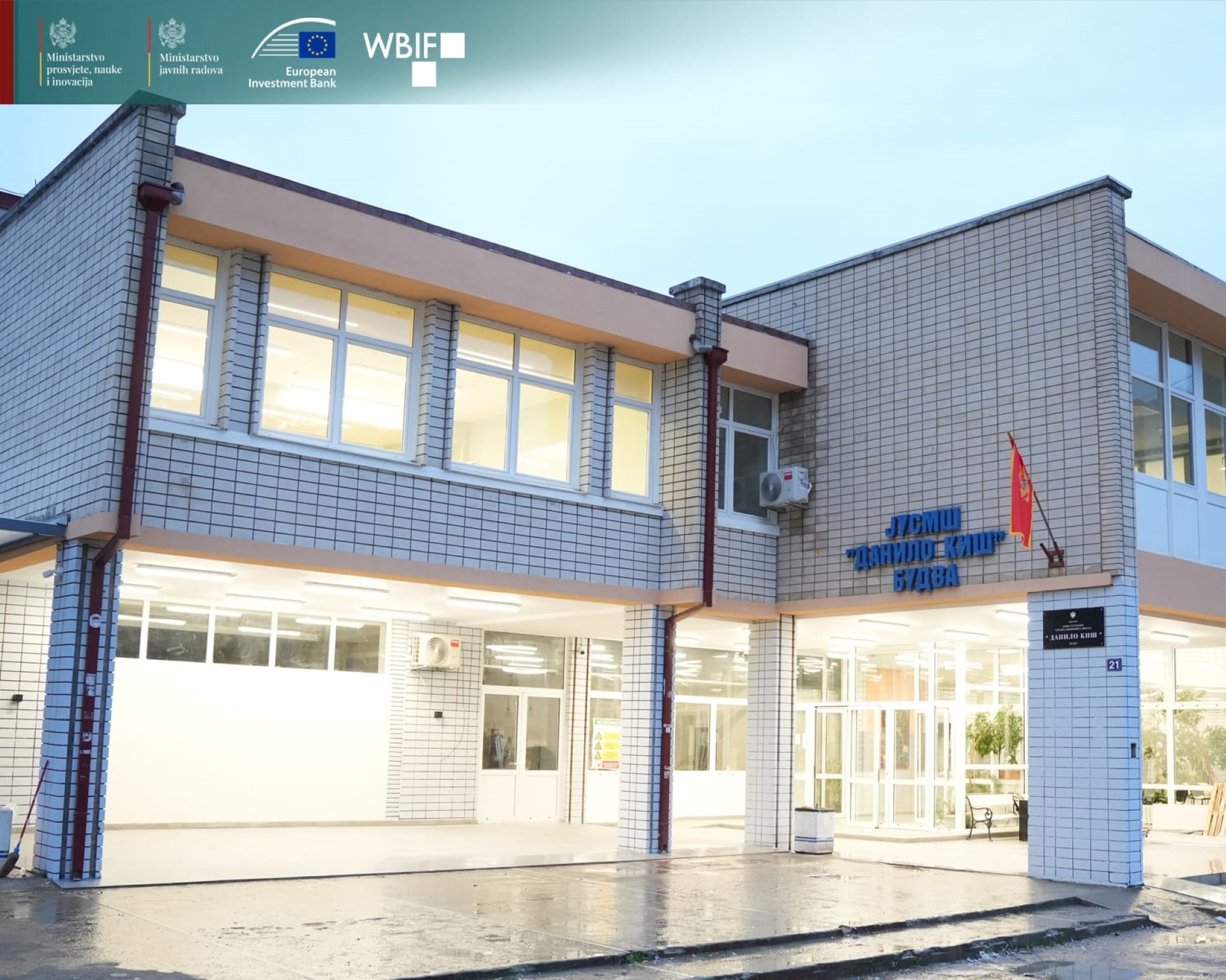 Budva: Završena rekonstrukcija škole „Danilo Kiš“