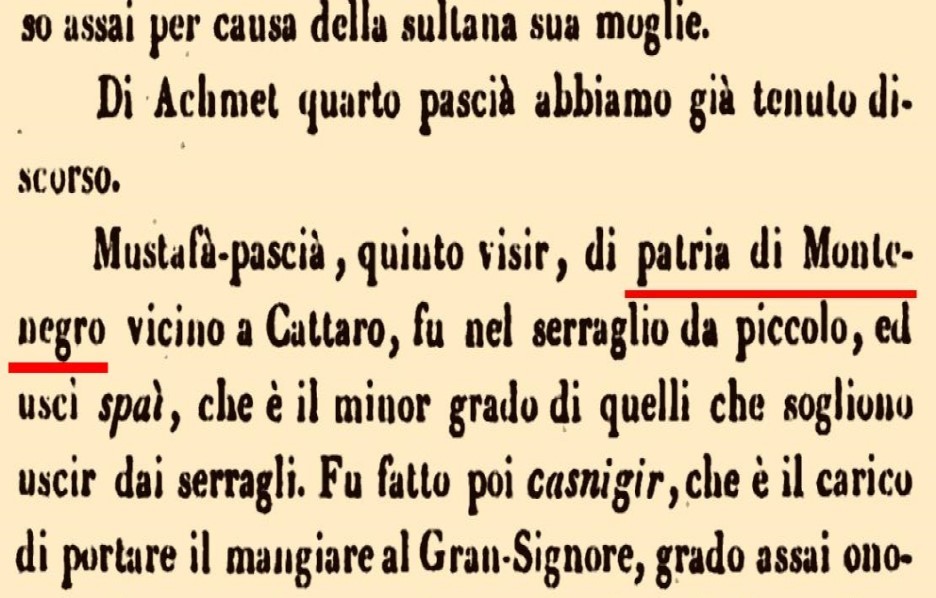 Čovjek CRNOGORSKE NACIJE — Paštrović na dvoru Sultana (3)