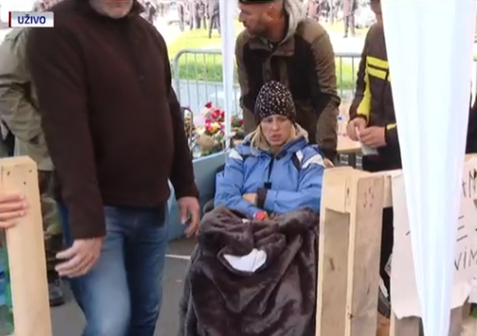 Dijana Hrka, iscrpljena i u invalidskim kolicima, planira obraćanje javnosti u 16 sati