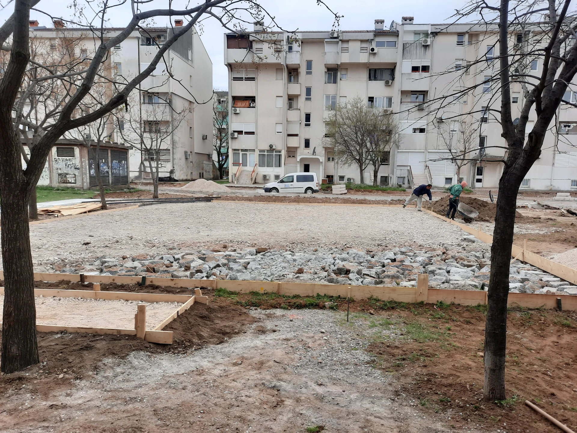 Uskoro novi park u Ulici Miloša Obilića