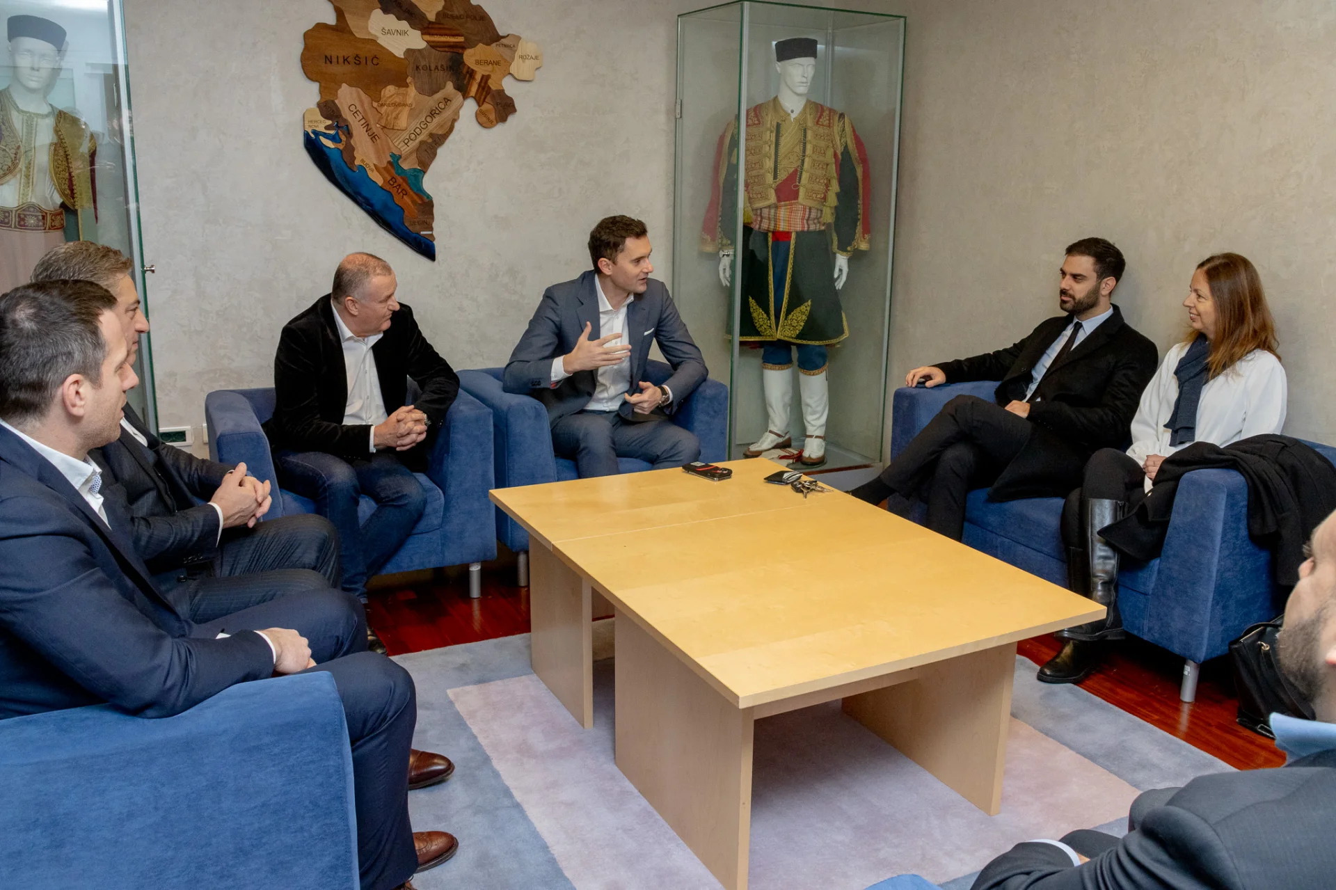 Radulović sa predstavnicima TO Montenegra i Cyprus Airwaysa