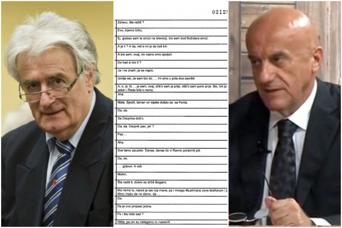 Ko će vladati CG: Transkript razgovora Karadžića i Davidovića - Mi sve redom rušimo!