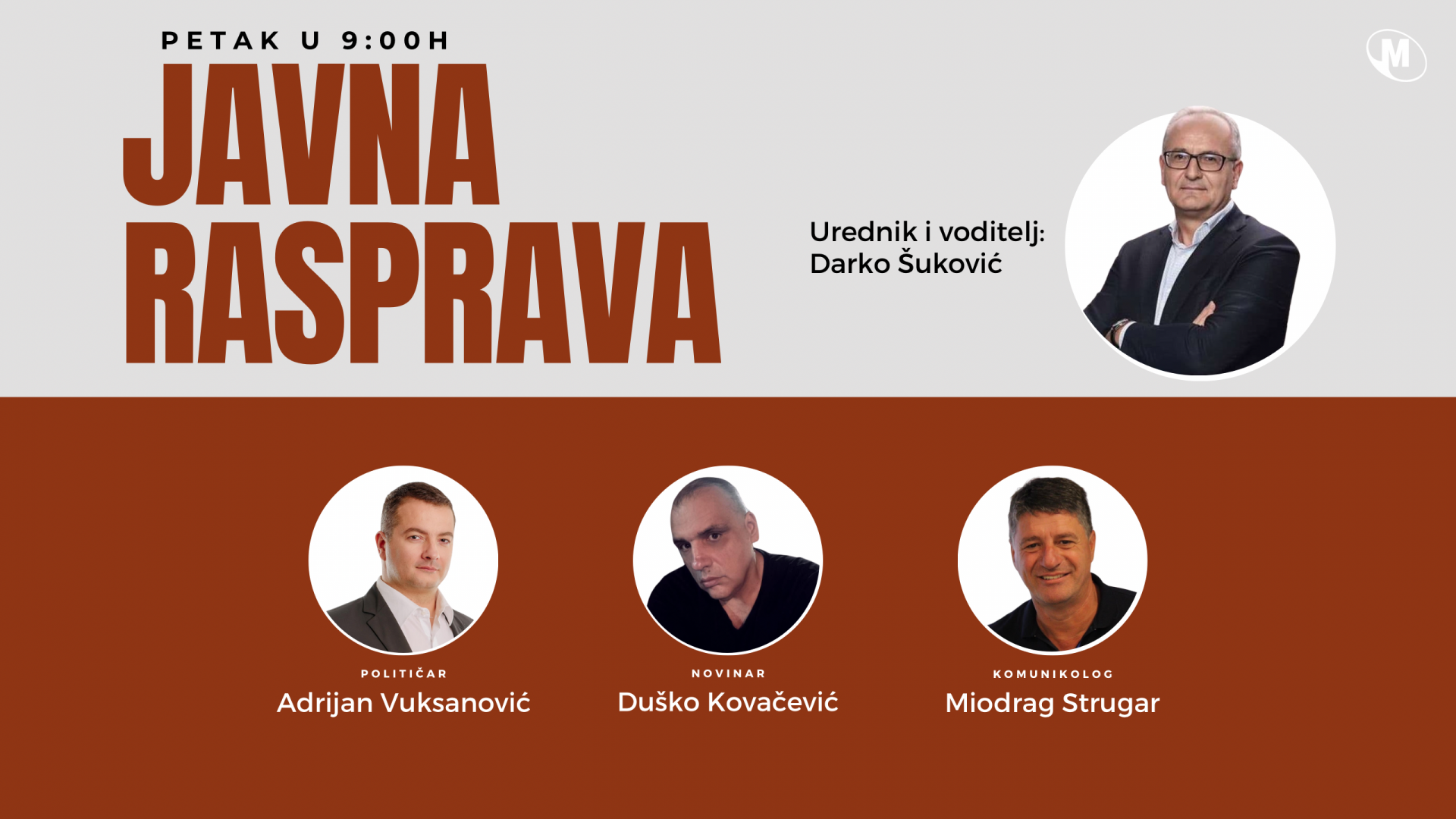 Ne propustite: Javna rasprava na talasu Antene M