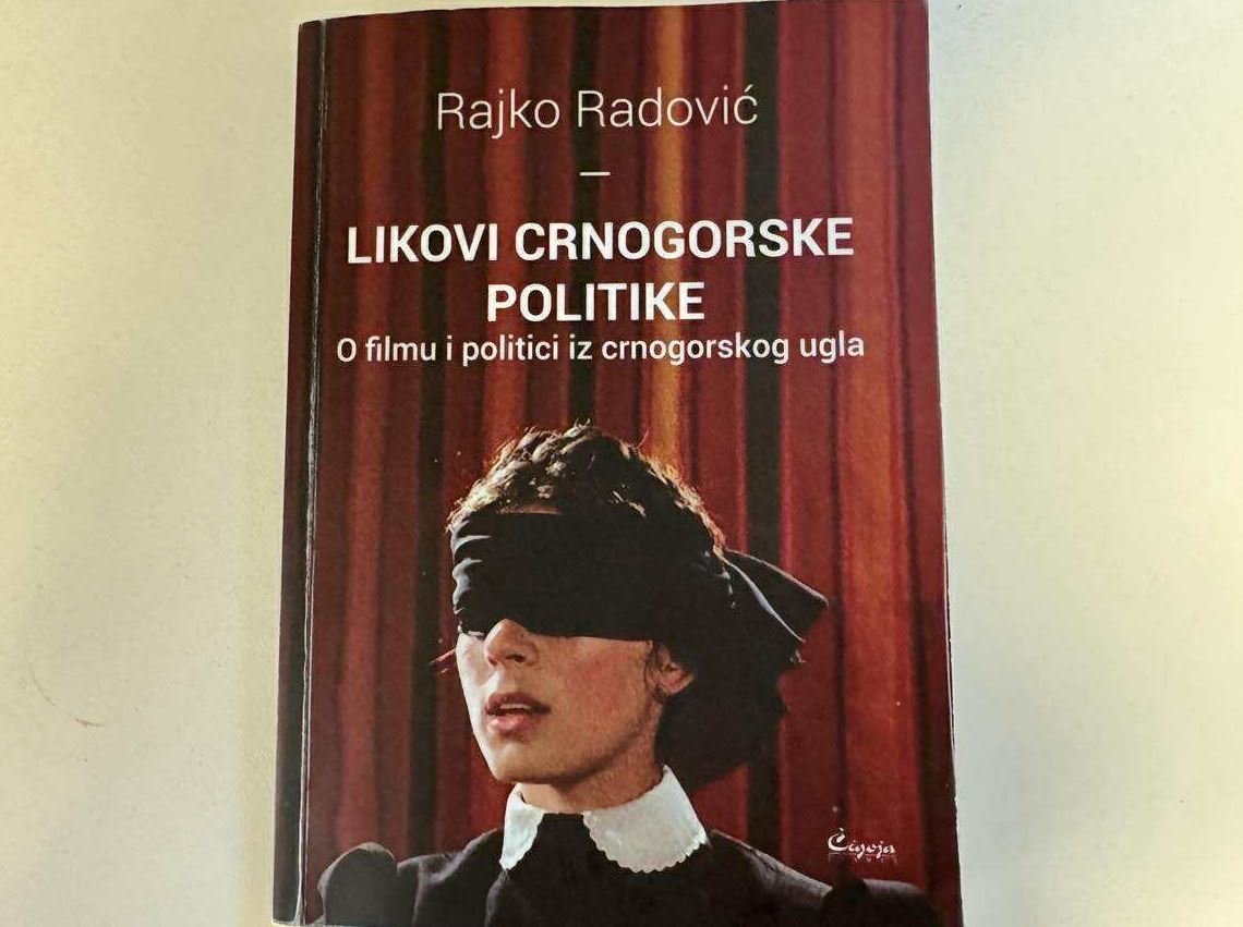 Danas promocija knjige „Likovi crnogorske politike: o filmu i politici iz crnogorskog ugla“