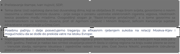 RTCG u potrazi za efikasnim rješenjem sukoba na relaciji Moskva-Kijev
