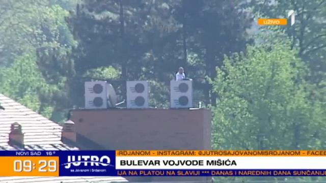 Drama u Beogradu: Vlasnik hotela prijetio skokom sa krova