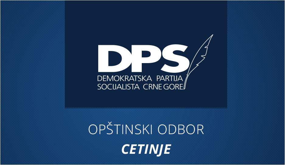 DPS Cetinje Demokratama: Politikanstvo i pokušaj manipulacije