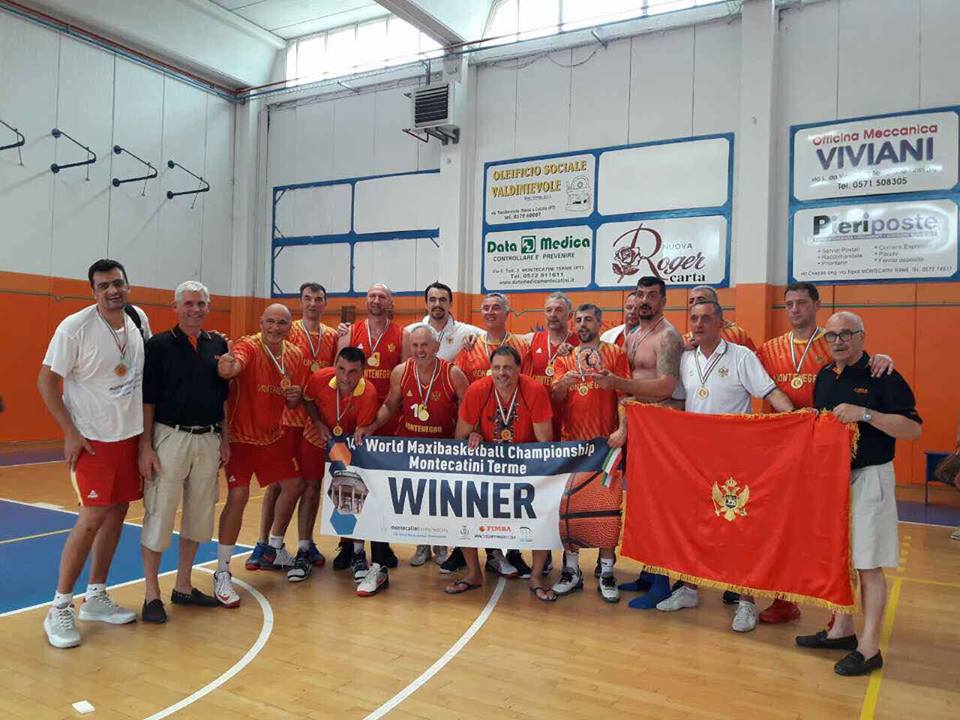 Crnogorski veterani u košarci šampioni svijeta!
