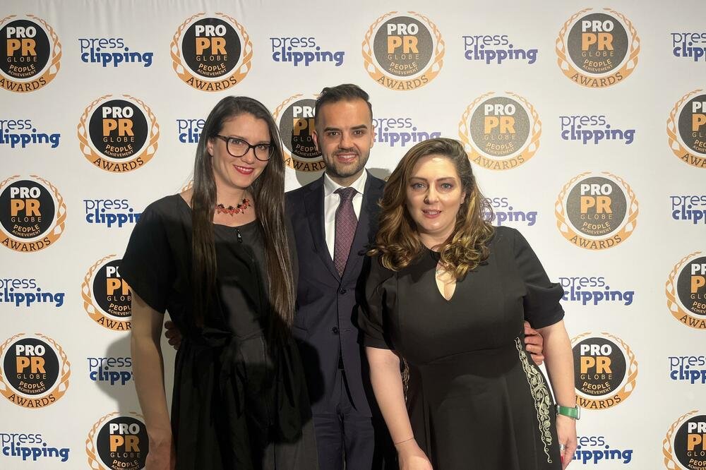 Adrijana Husić, Tajana Nedić i Nemanja Boljević dobitnici priznanja PRO PR Globe People Achievement Awards