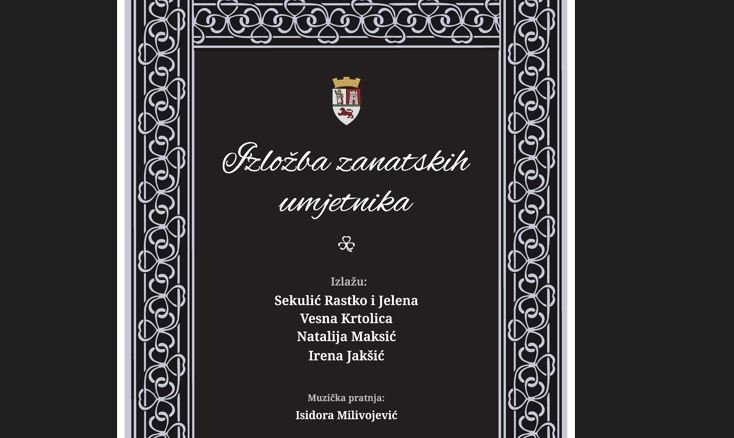 Izložba zanatskih umjetnika iz Kotora