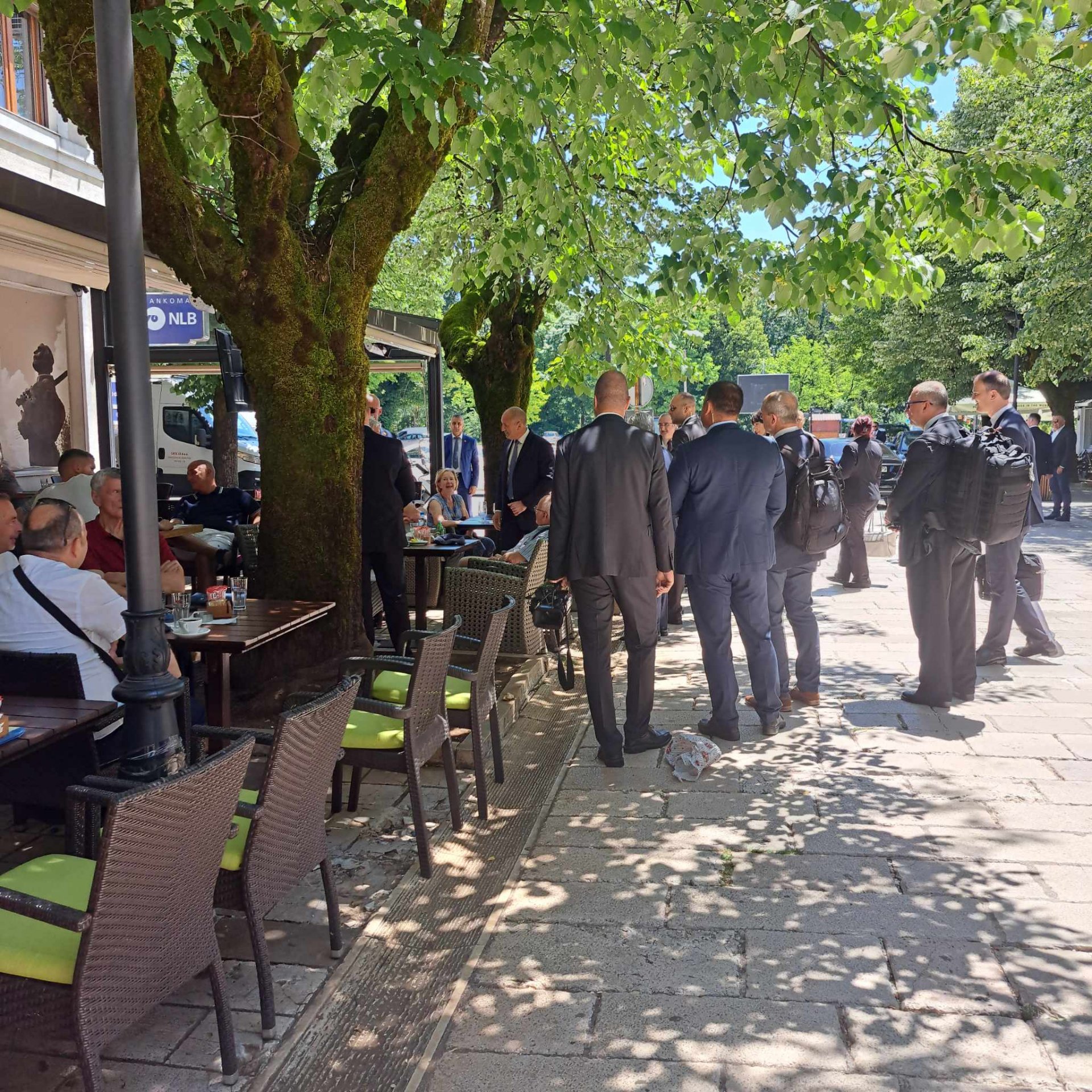 Bugarski predsjednik u šetnji Cetinjem, bez Milatovića