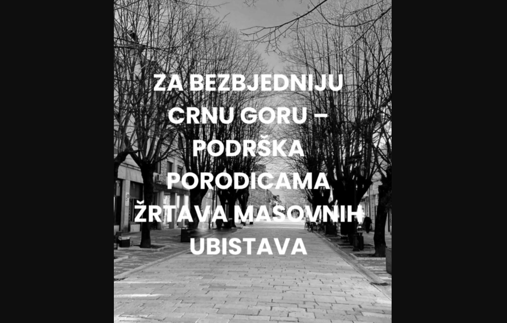 NVO sektor, građanski aktivisti: Građani da dođu 12. avgusta u 15h kod Lovćenske vile i podrže porodice žrtava