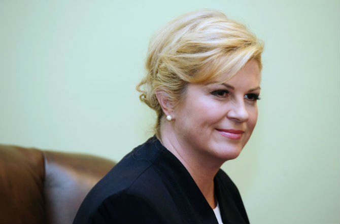 Kitarović otkazala put u Crnu Goru i Slovačku