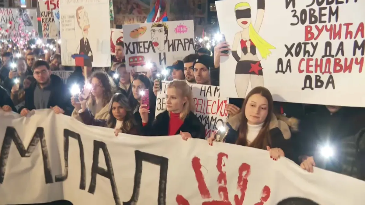 U Nišu danas Vučićev skup i protest studenata u blokadi