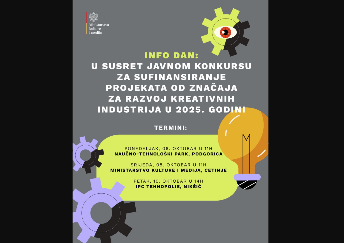 MKM: Info dani u susret Javnom konkursu za sufinansiranje projekata