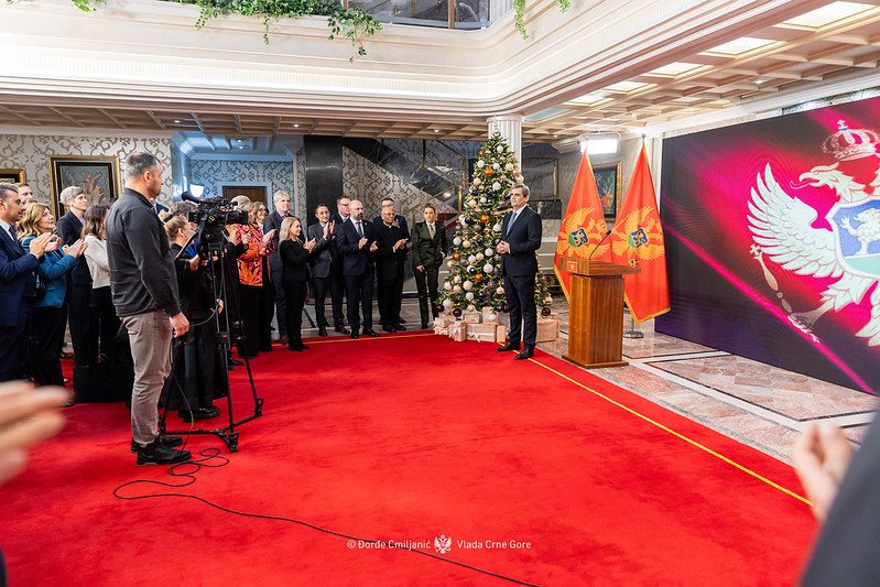 Ibrahimović priredio novogodišnji prijem za diplomatski kor: CG ostaje posvećena multilateralizmu, evropskim integracijama i regionalnoj saradnji