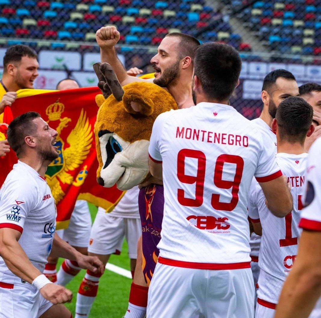 Crnogorska reprezentacija zaustavljena u polufinalu