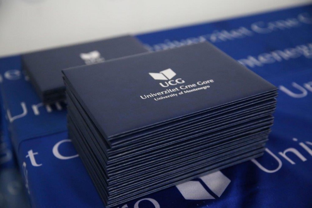 Dodijeljena priznanja najboljim studentima Univerziteta Crne Gore