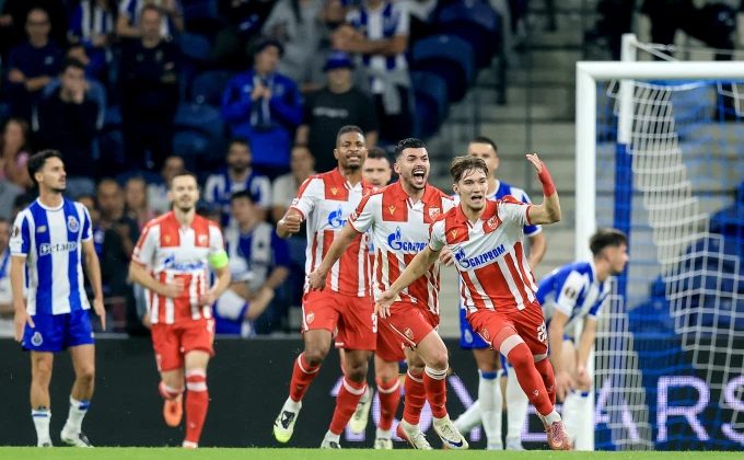 Zvezda poražena od Porta