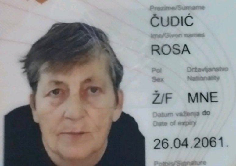 Nestala Rosa Čudić