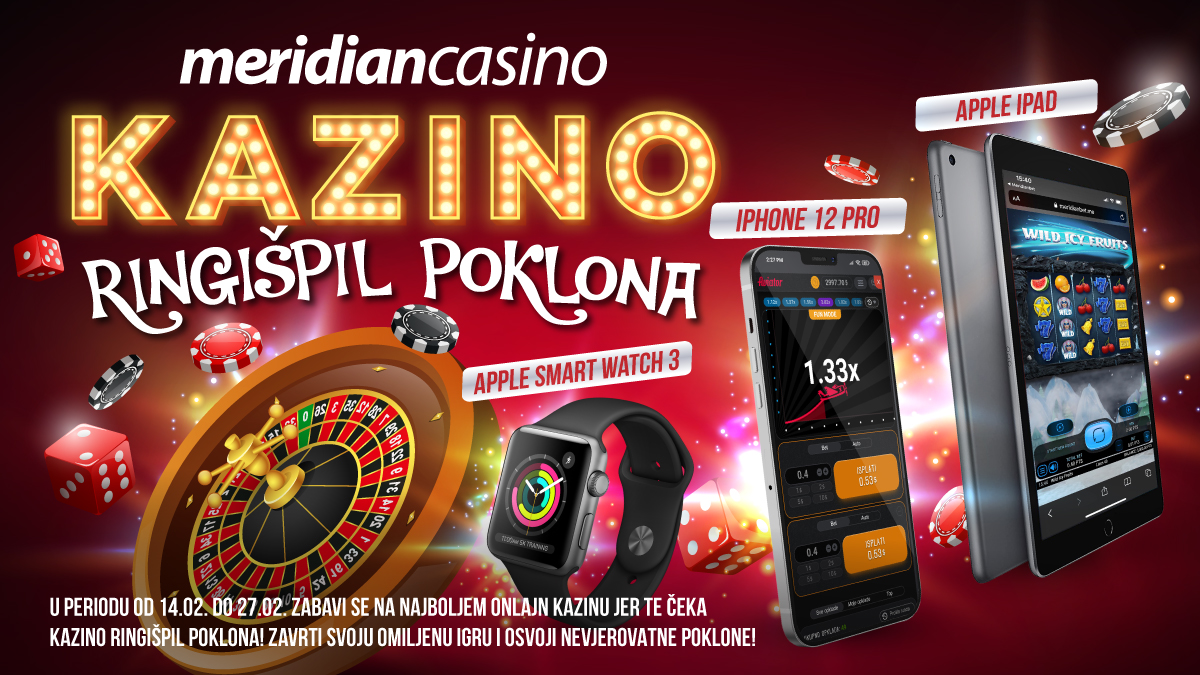 KAZINO RINGIŠPIL POKLONA!