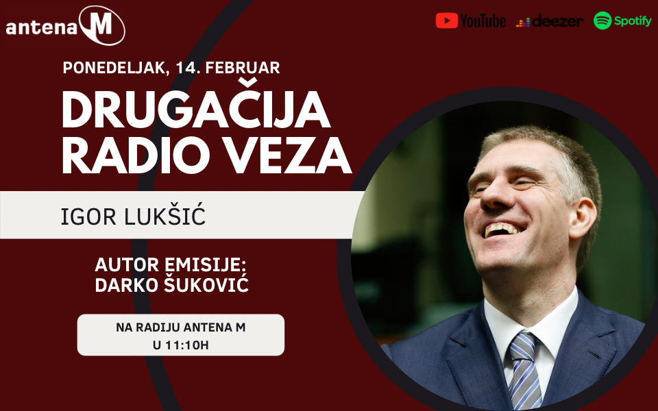 Šta je danas Crna Gora: Gost DRV Igor Lukšić