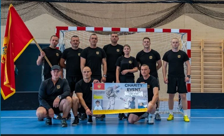 Naši vojnici u Letoniji organizovali humanitarni turnir za Feđu Alkovića