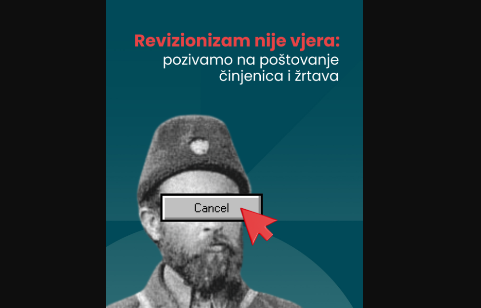 CGO: Revizionizam nije vjera, pozivamo na poštovanje činjenica i žrtava