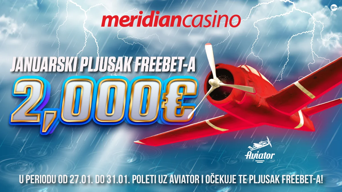 Meridian kazino: Lavina freebet-a