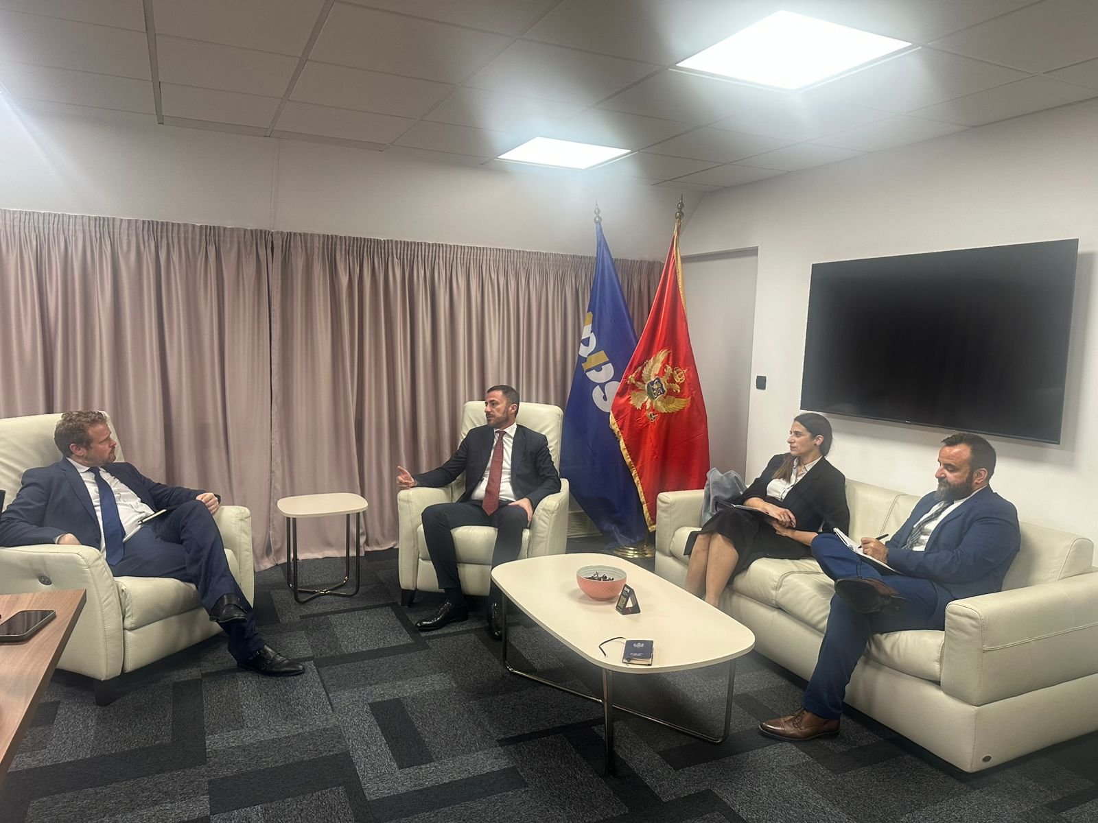 Bogdanović sa predstavnicima Vestminsterske fondacije: DPS ostaje dosljedna u sprovođenju reformi
