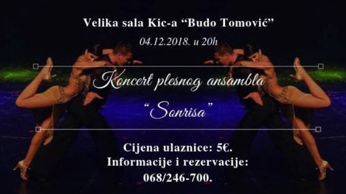 Koncert plesnog ansambla Sonrisa