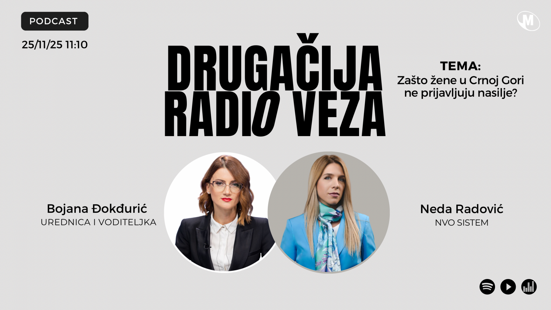 Radović u DRV: Zašto žene u Crnoj Gori ne prijavljuju nasilje?