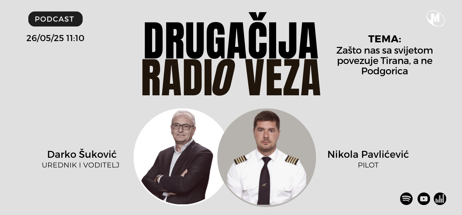 Pavlićević u DRV: Zašto nas sa svijetom povezuje Tirana, a ne Podgorica