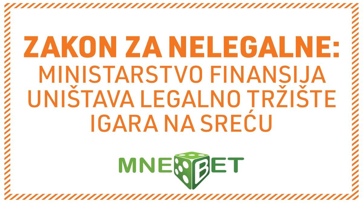Zakon za nelegalne: Ministarstvo finansija uništava legalno tržište igara na sreću